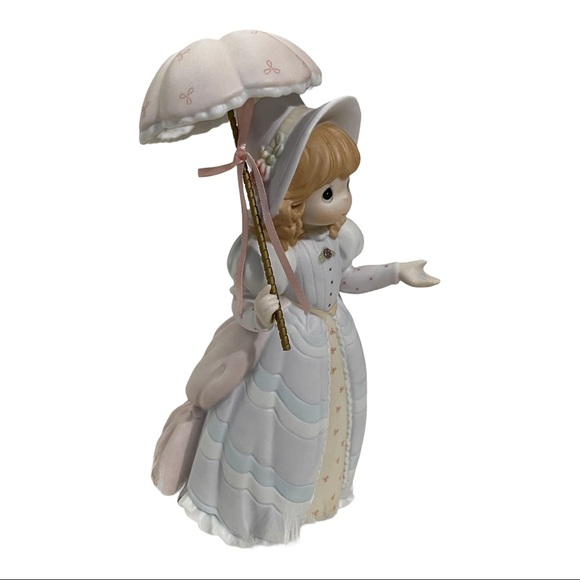 ✨PRECIOUS MOMENTS ALWAYS VICTORIAN DOLL HOPE IS REVEALED THROUGH GOD’S WORD! NIB - Picture 5 of 9